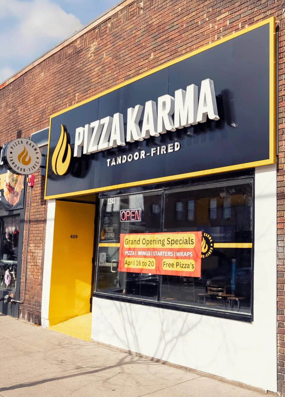 PIZZA KARMA STORE FRONT 