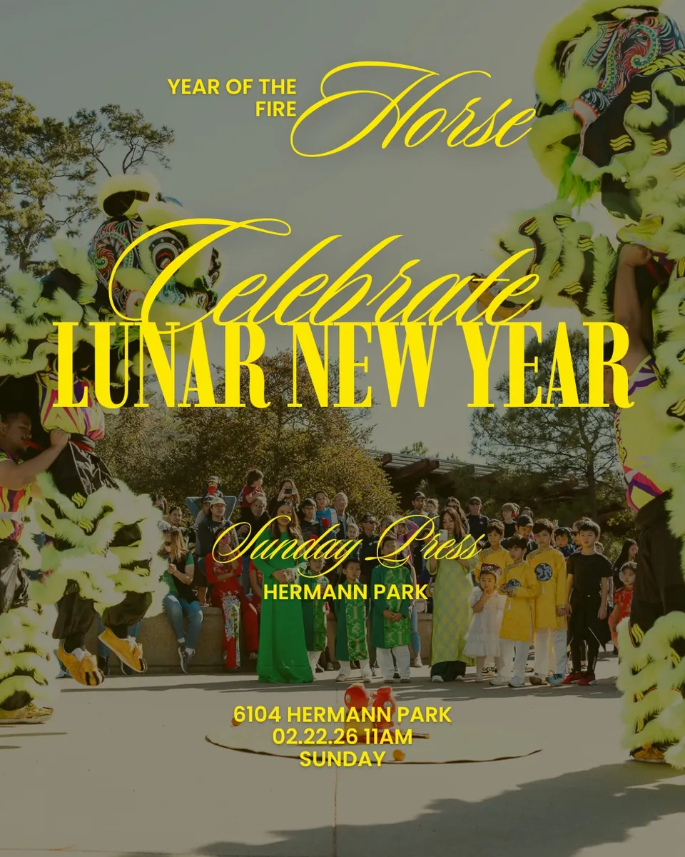 2026 Lunar New Year at Hermann Park