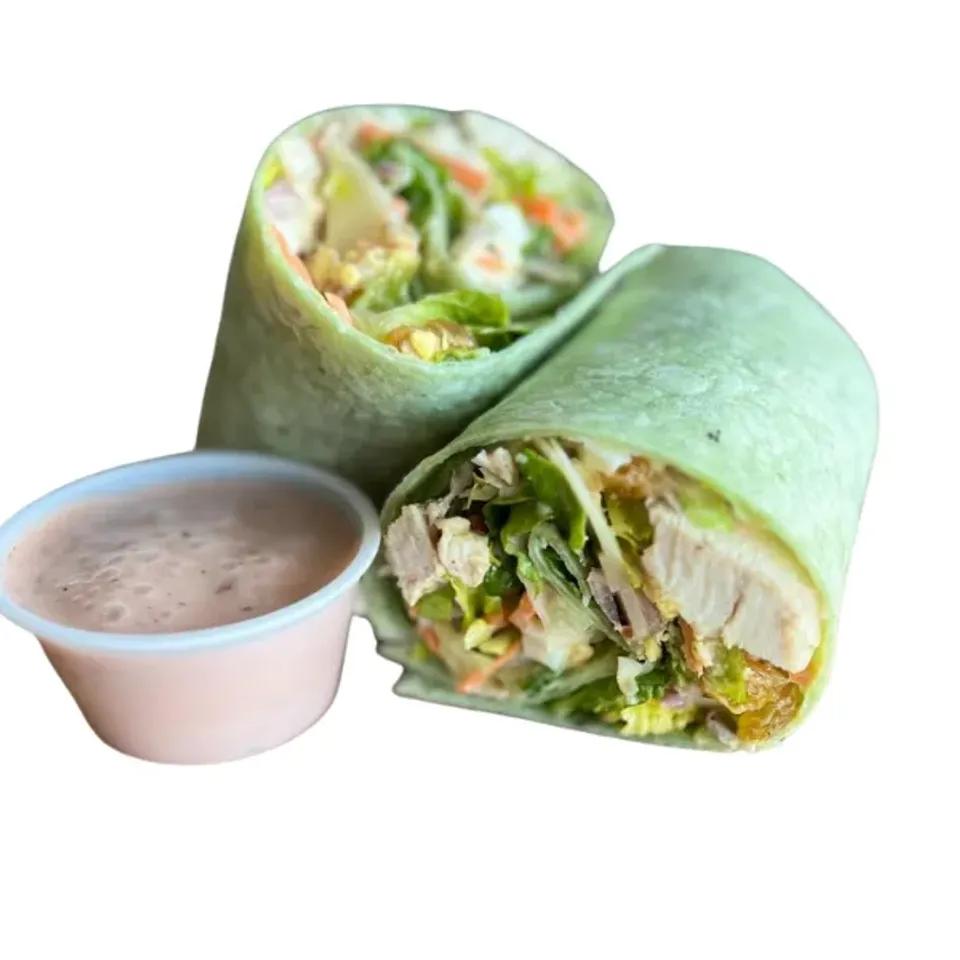 Salmon Salad Wrap