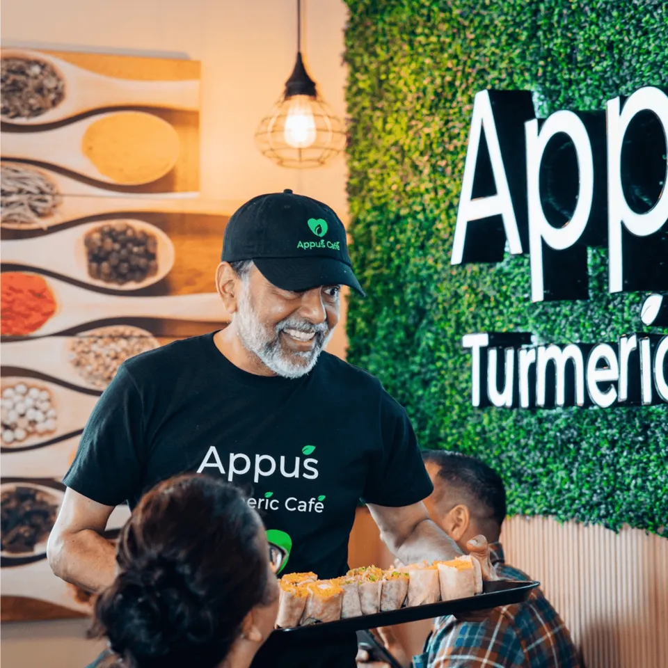 Opening up Appu's Turmeric Cafe