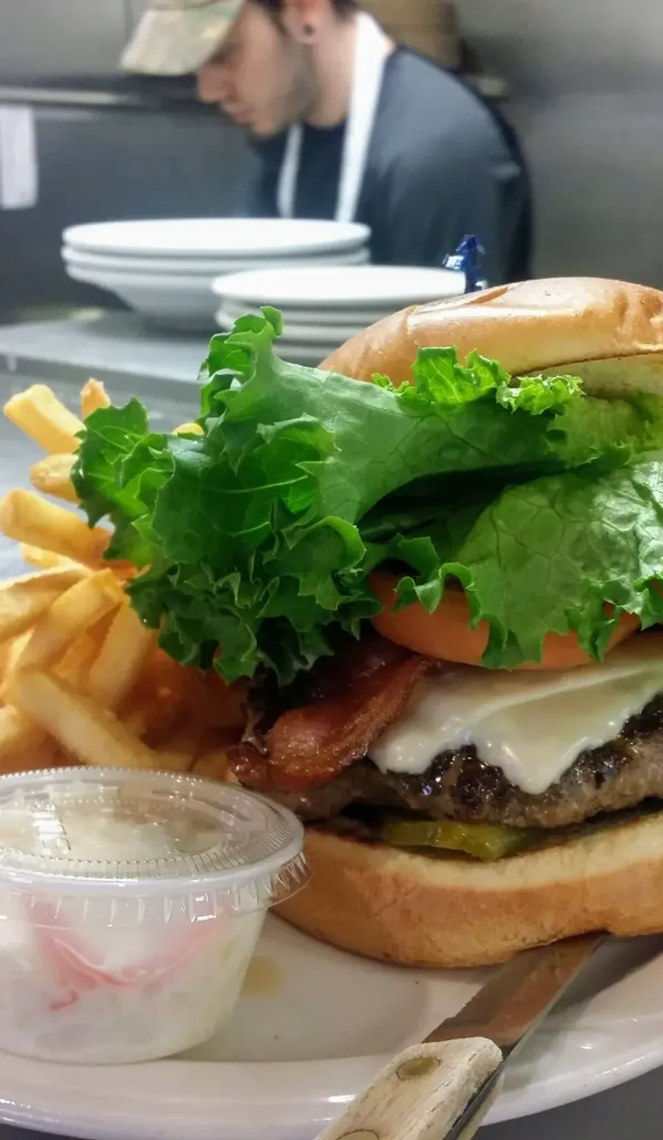 Allie's Bacon Club Burger