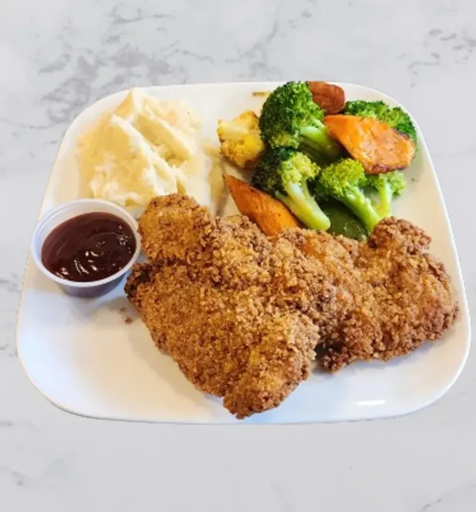 2 Pcs Boneless Fried Chicken